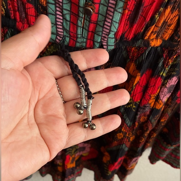 Patrons of Peace Bohemian Multicolor Floral Playsuit Romper S - Picture 11 of 13